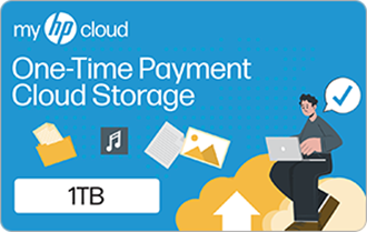myHPcloud One-Time Payment Cloud Storage 1 TB Digital